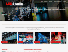 Tablet Screenshot of ledstudio.es